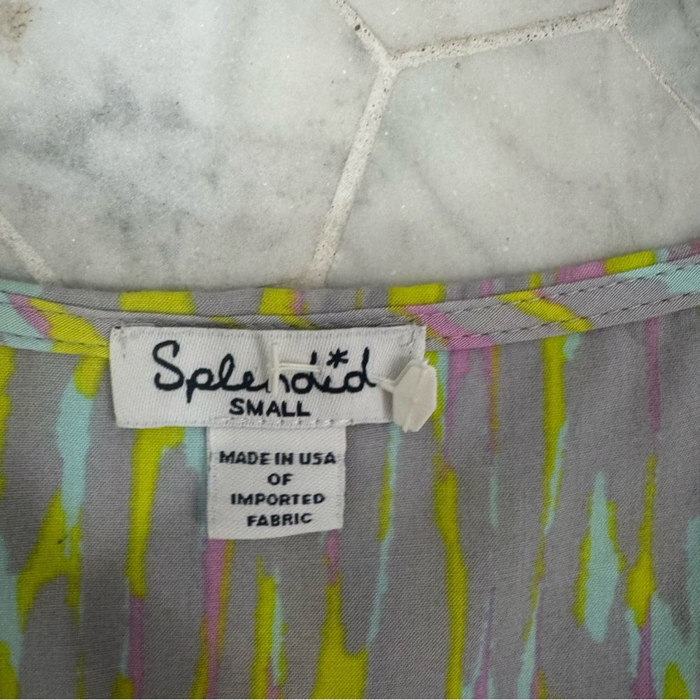 Splendid Multi Color Printed Tank - Picture 3 of 4